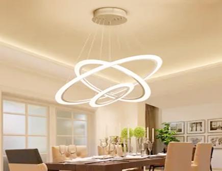 What is the shape of the living room lamp feng shui pay attention to it