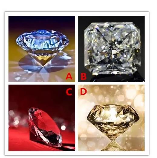 Which diamond do you think is the most valuable? Measure what kind of love you will meet?