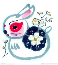 What does a rabbit carry to attract wealth?